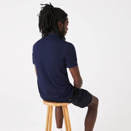 Men's Slim Fit Lacoste Polo Shirt In Stretch Petit Pique - Ph4014