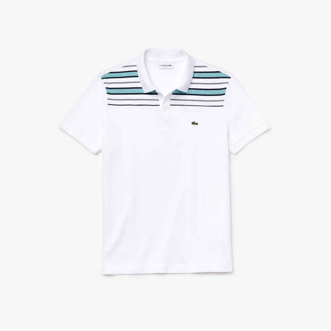 Shop The Latest Collection Of Outlet - Lacoste Men'S Lacoste Striped Pane Polo Shirt - Ph5101 In Lebanon