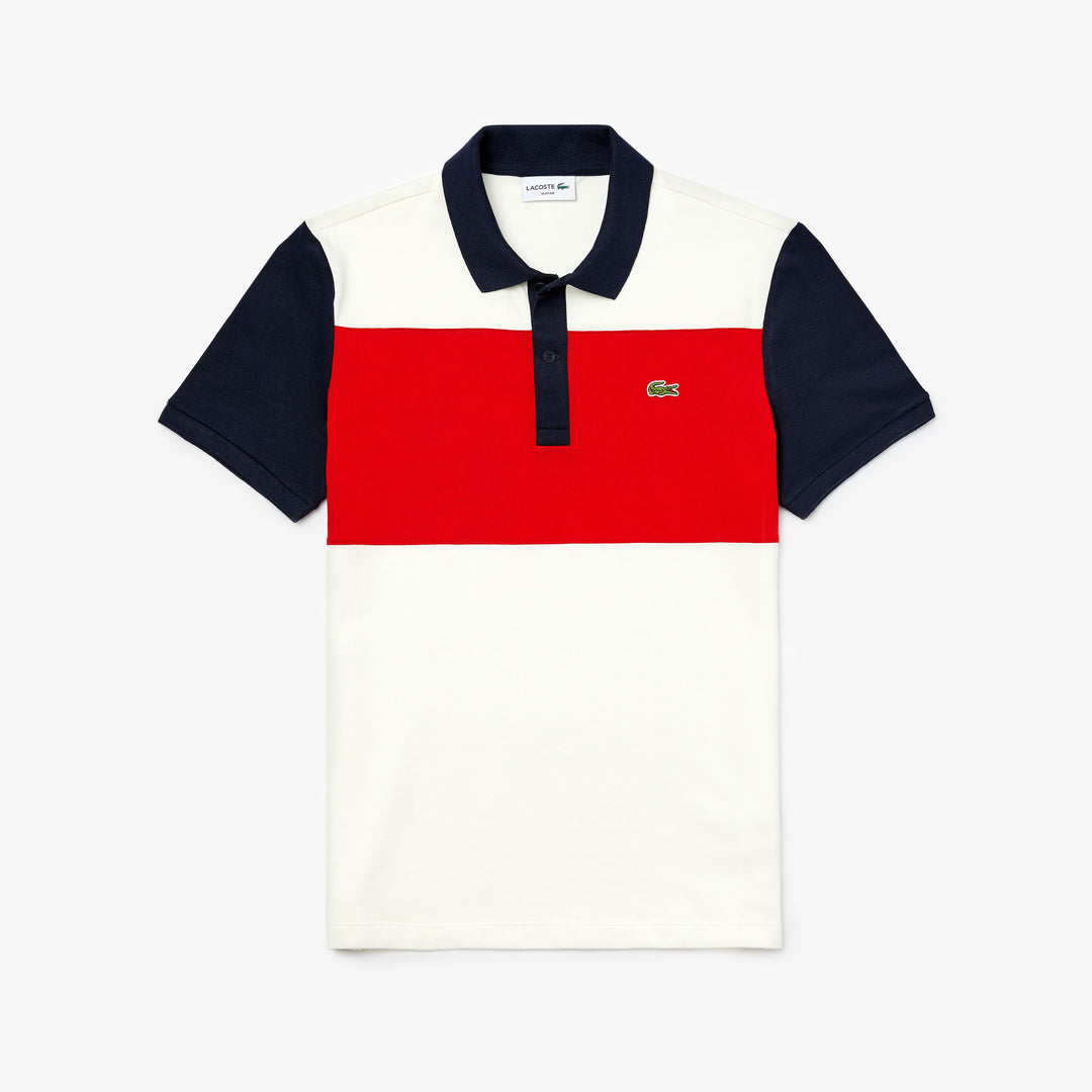 Shop The Latest Collection Of Lacoste Men'S Lacoste Stretch Colour Block Polo Shirt - Ph5142 In Lebanon