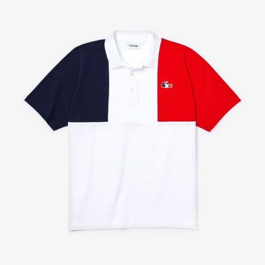 Shop The Latest Collection Of Outlet - Lacoste Men'S Lacoste Sport Jeux Olympiques Tricolour Cotton Polo Shirt - Ph7636 In Lebanon