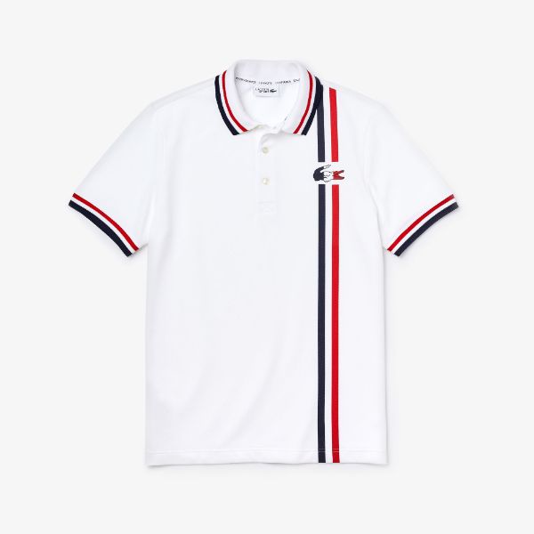 Shop The Latest Collection Of Outlet - Lacoste Men'S Lacoste Sport Heritage Jeux Olympiques Cotton Polo Shirt - Ph7651 In Lebanon