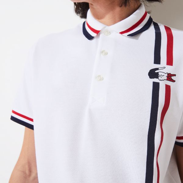 Men's Lacoste Sport Heritage Jeux Olympiques Cotton Polo Shirt - Ph7651