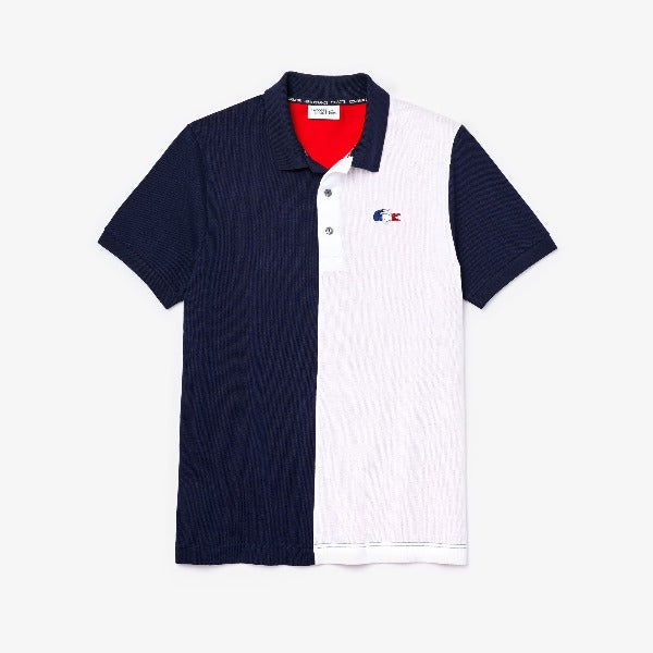 Shop The Latest Collection Of Outlet - Lacoste Men'S Lacoste Sport Jeux Olympiques Two-Tone Cotton Polo Shirt - Ph7670 In Lebanon