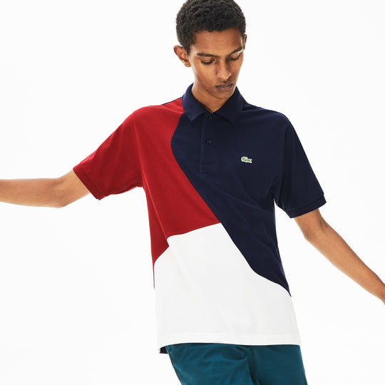 Men's L.12.12 Colourblock Thermoregulating Piqué Polo Shirt - Ph8526