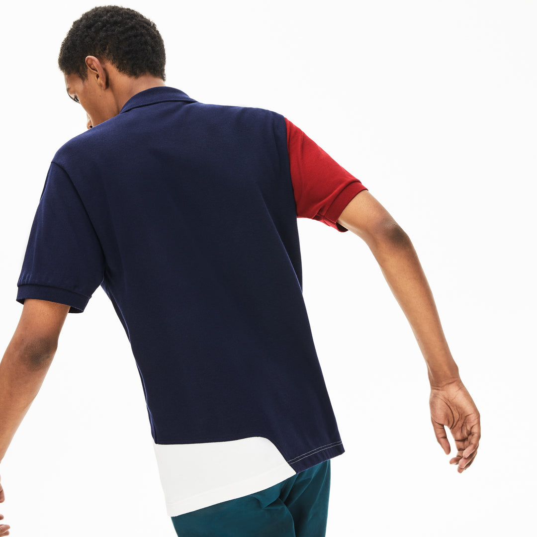 Men's L.12.12 Colourblock Thermoregulating Piqué Polo Shirt - Ph8526