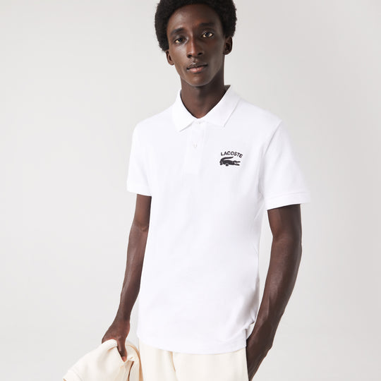 Men's Lacoste Branded Stretch Mini Piqué Polo - PH9535