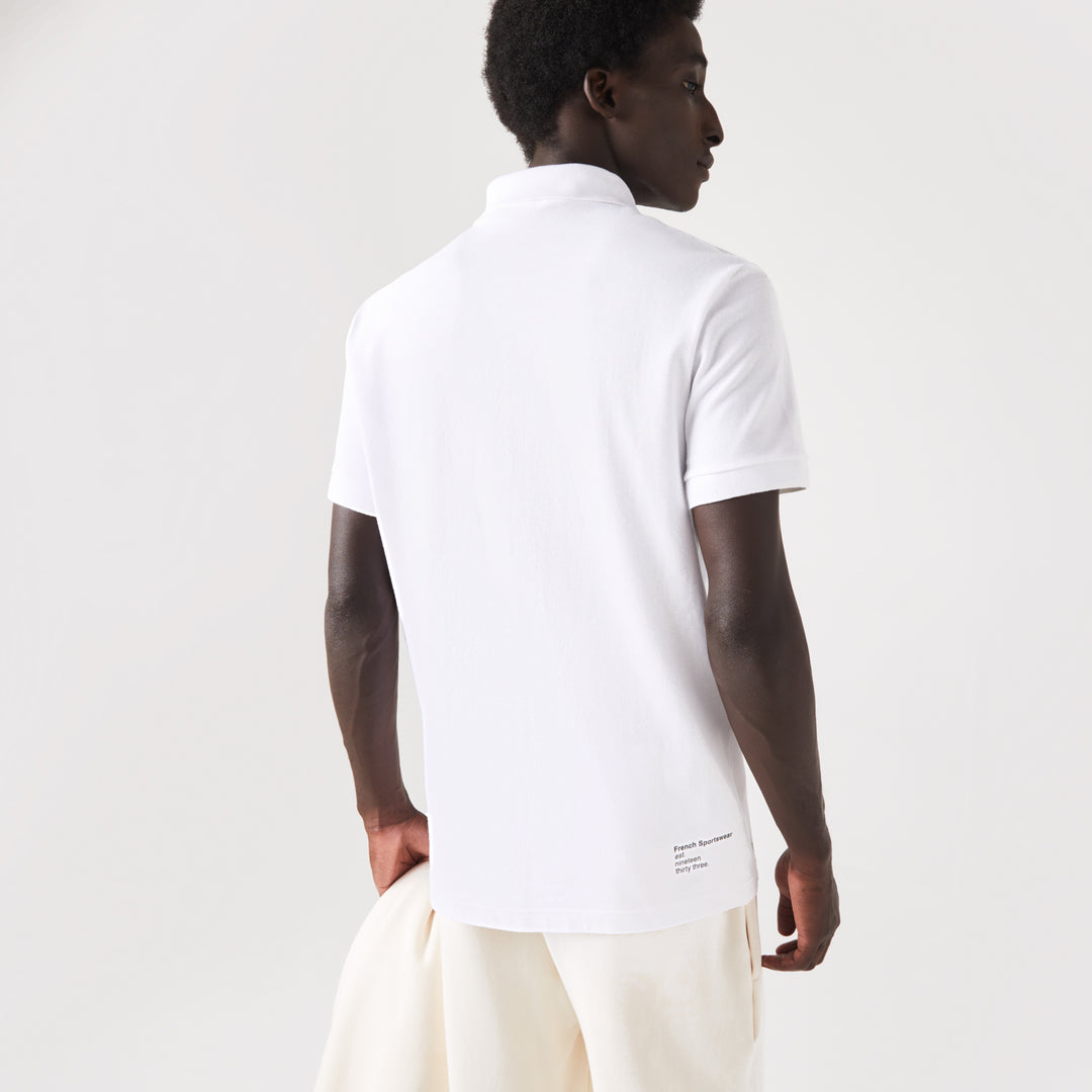 Men's Lacoste Branded Stretch Mini Piqué Polo - PH9535