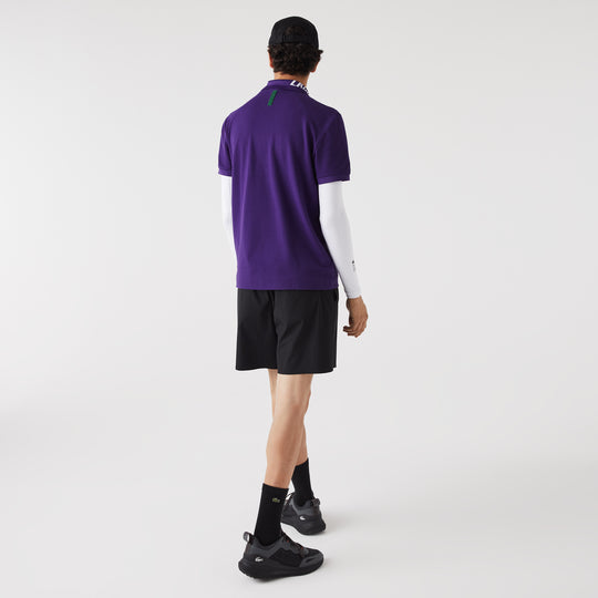 Men's Lacoste Branded Slim Fit Stretch Pique Polo - Ph9642