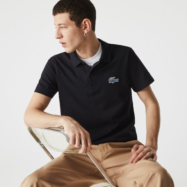 Men's Lacoste Regular Fit Badge Cotton Pique Polo Shirt - Ph9761