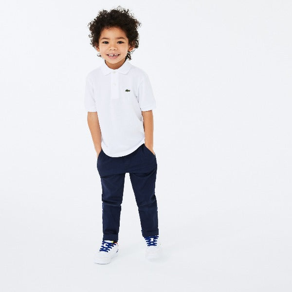 Kids' Lacoste Regular Fit Petit Pique Polo Shirt - Pj2909