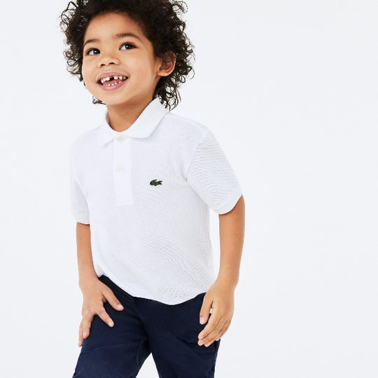 Kids' Lacoste Regular Fit Petit Pique Polo Shirt - Pj2909