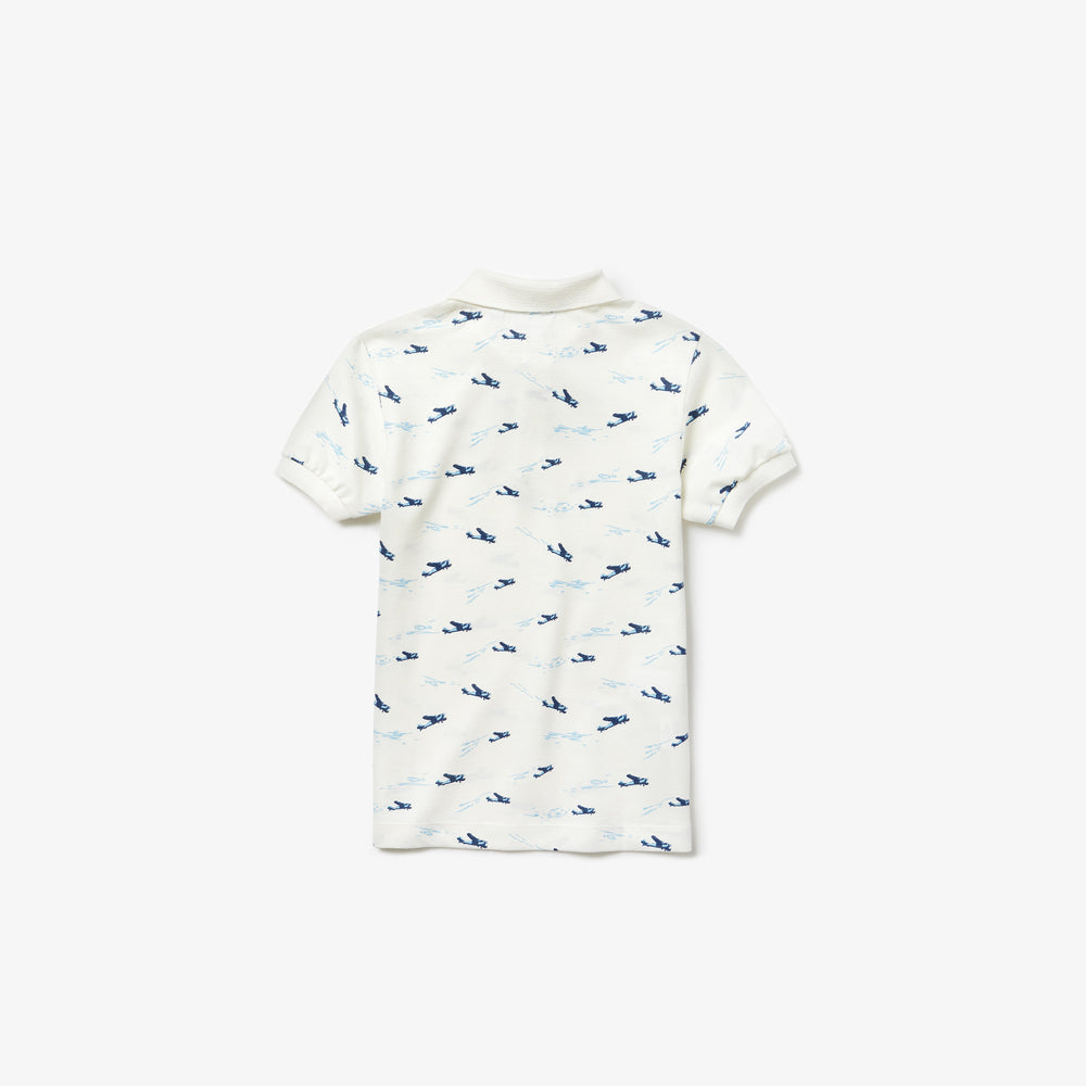 Boy's Linen Blend Polo Shirt - Pj4517
