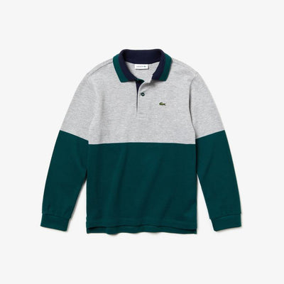 Boy's Color-Blocked Cotton Piqué Polo Shirt - PJ9424