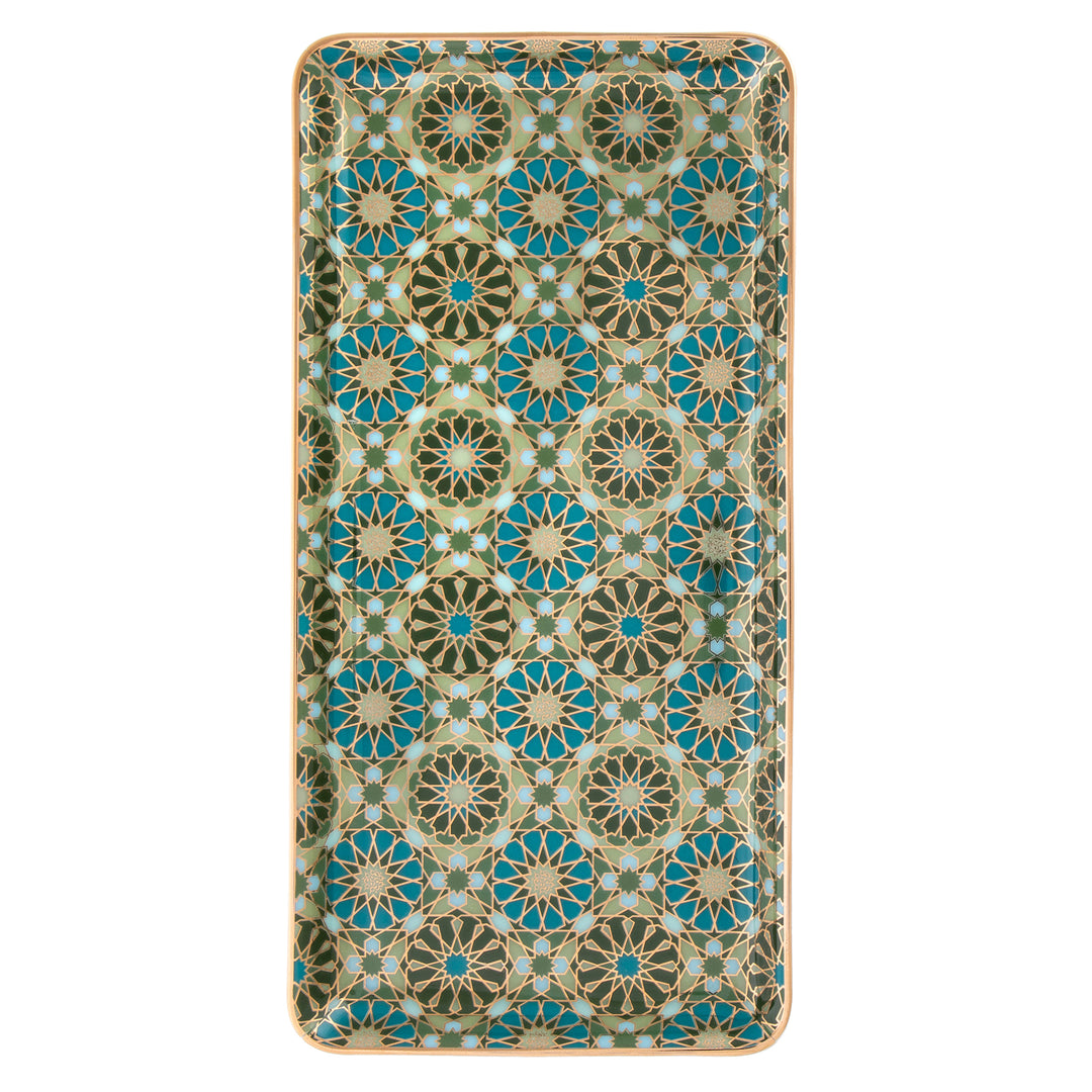 Shop The Latest Collection Of Images D'Orient Rectangular Platter Andalusia - 24 X 12 Cm - Por-124002 In Lebanon
