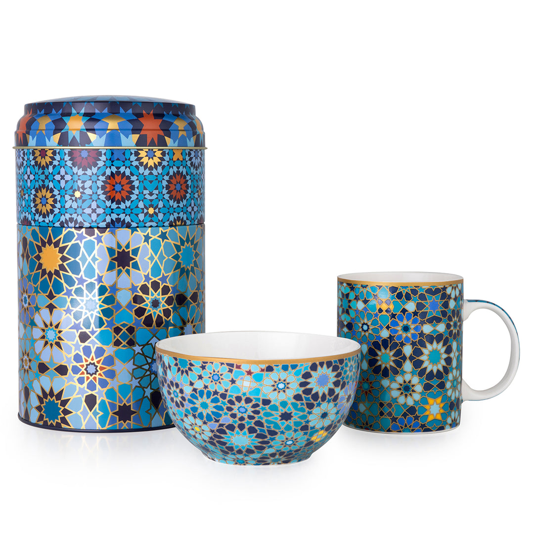 Shop The Latest Collection Of Images D'Orient Tin Box With Mug/Bowl Moucharabieh - Por-232012 In Lebanon