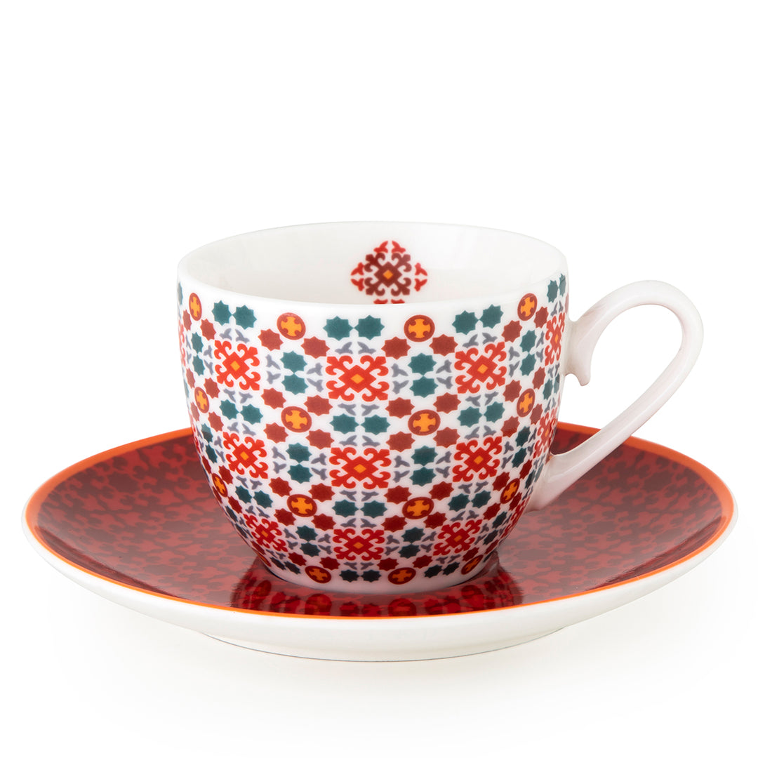 Shop The Latest Collection Of Images D'Orient Cup And Saucer Vagabonde  90 Ml - 4 Sets - Por-920054 In Lebanon