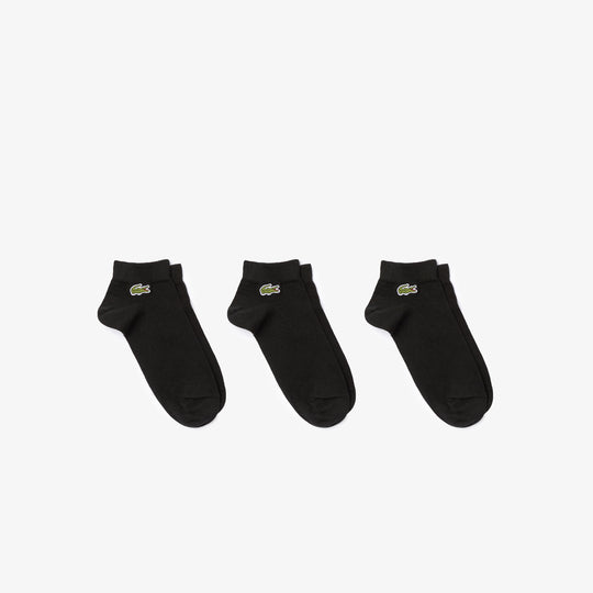 Men's Three-Pack Of Lacoste Sport Low-Cut Cotton Socks - Ra2105