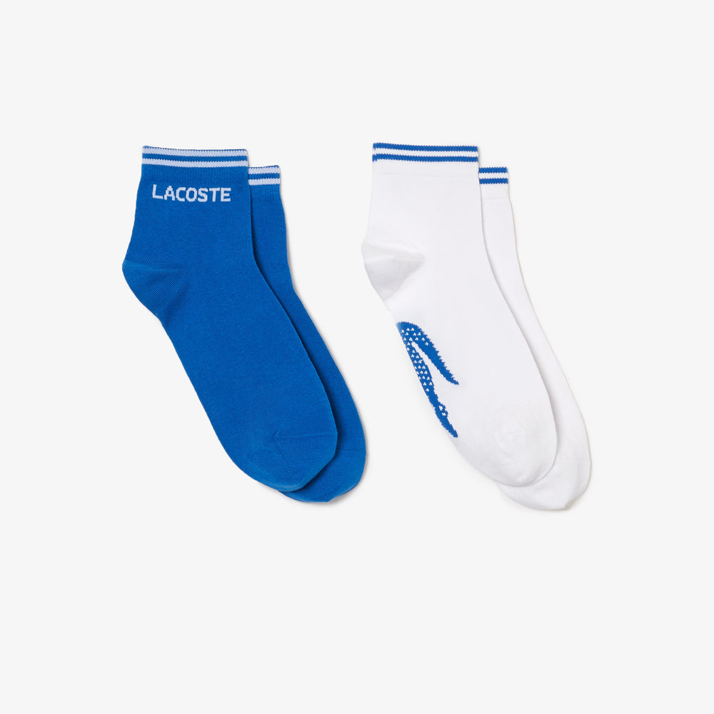 Unisex Lacoste Sport Low Cotton Sock 2-Pack - Ra4187