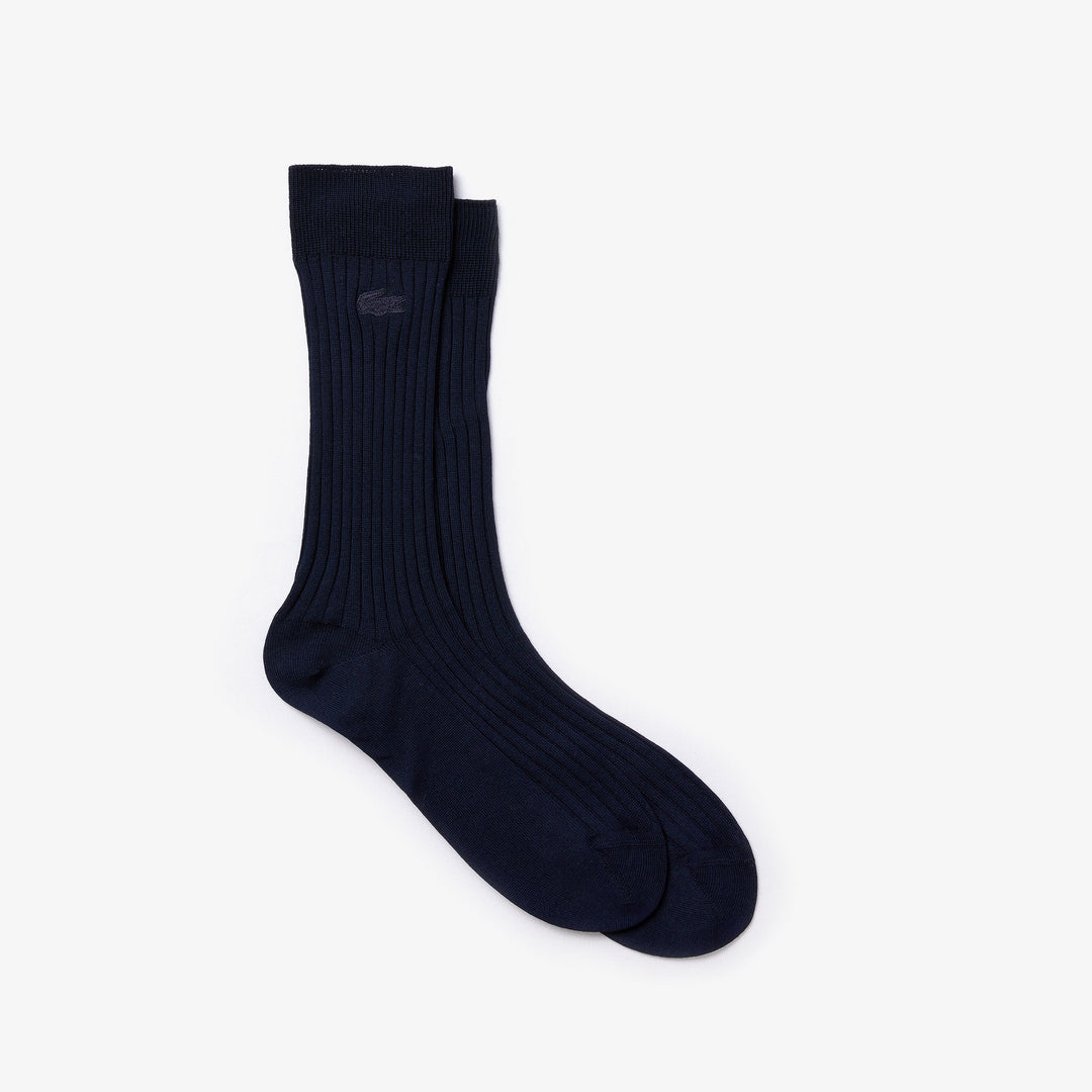 Shop The Latest Collection Of Lacoste Men'S Ribbed Cotton Blend Socks - Ra7804 In Lebanon