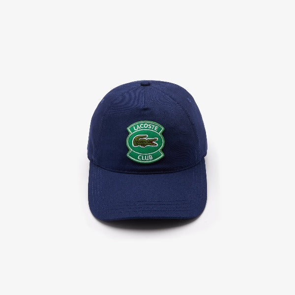 Shop The Latest Collection Of Lacoste Men'S Badge Cotton Cap - Rk9379 In Lebanon