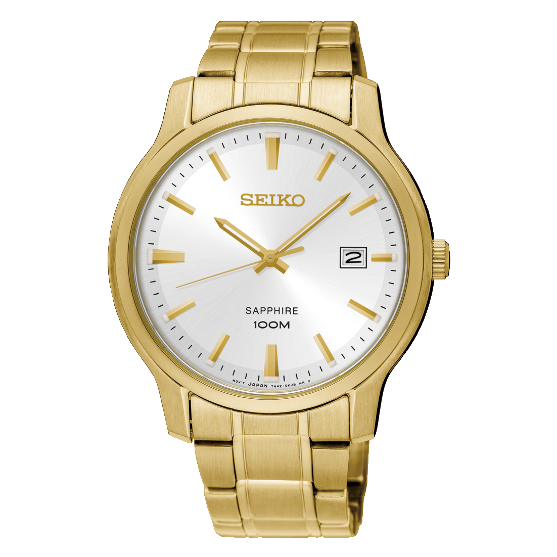 Shop The Latest Collection Of Outlet - Seiko Seiko Quartz White Dial Gold Bracelet - Sgeh70P1 In Lebanon