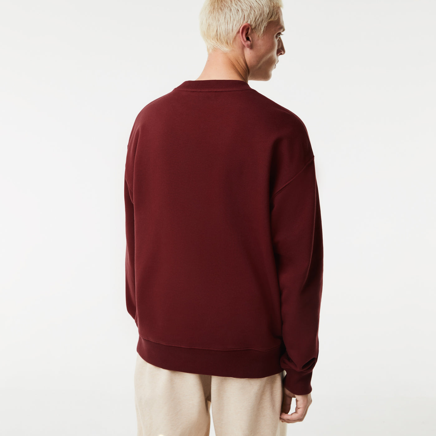 Men's Lacoste Loose Fit Sweatshirt - Sh0089