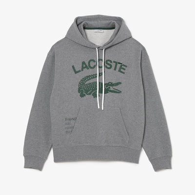 Shop The Latest Collection Of Lacoste Men'S Loose Fit Crocodile Hooded Sweatshirt - Sh0107 In Lebanon