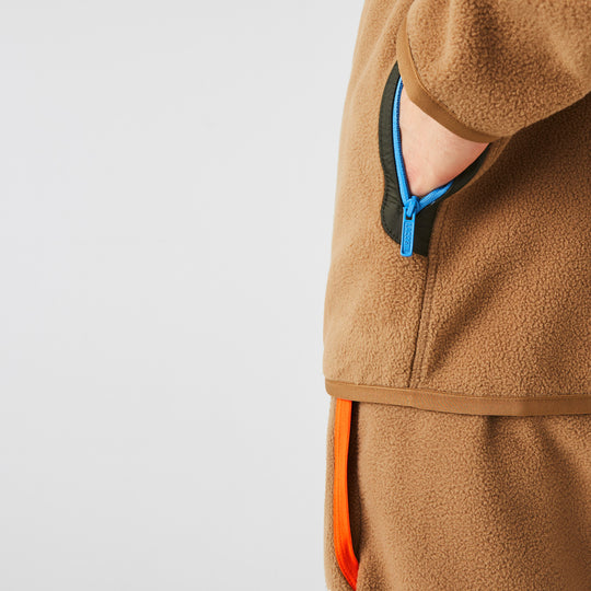 Men's Lacoste Relaxed Fit Polar Fleece Zip Sweatshirt - Sh0222