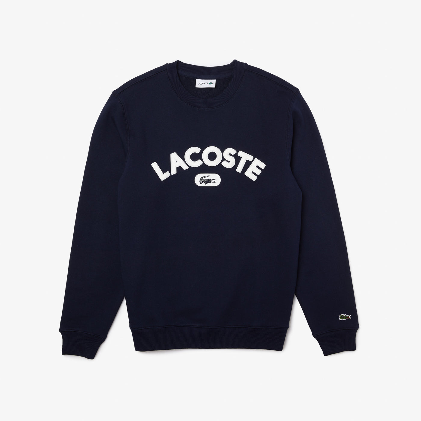 Shop The Latest Collection Of Outlet - Lacoste Men’S Crew Neck Branded Terry Sweatshirt - Sh6873 In Lebanon