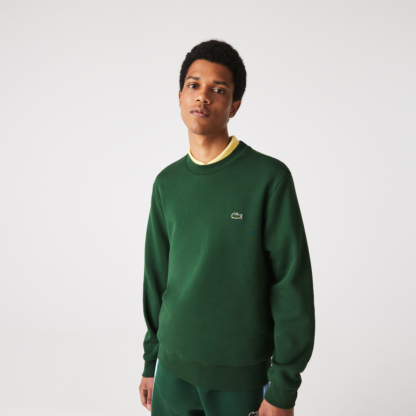 Men's Lacoste Organic Brushed Cotton Sweatshirt - SH9608
