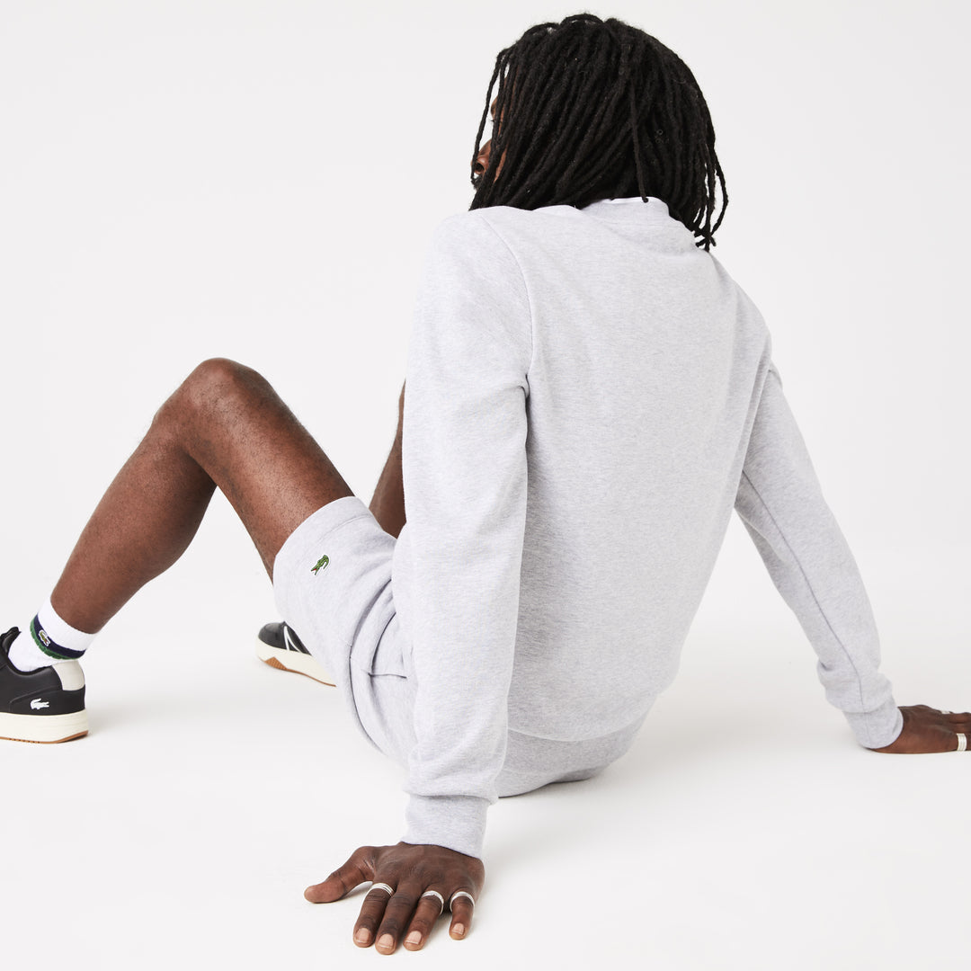 Men's Lacoste Organic Brushed Cotton Sweatshirt - Sh9608 - MYHOLDAL LEBANON