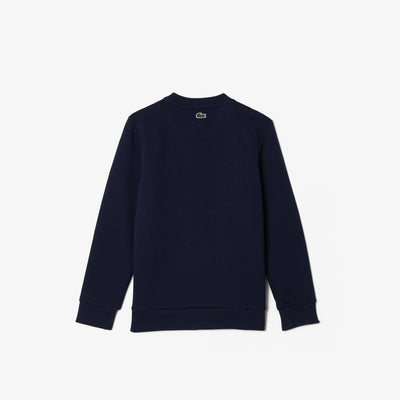 Kids' Lacoste Contrast Branded Colour-Block Sweatshirt - Sj9730
