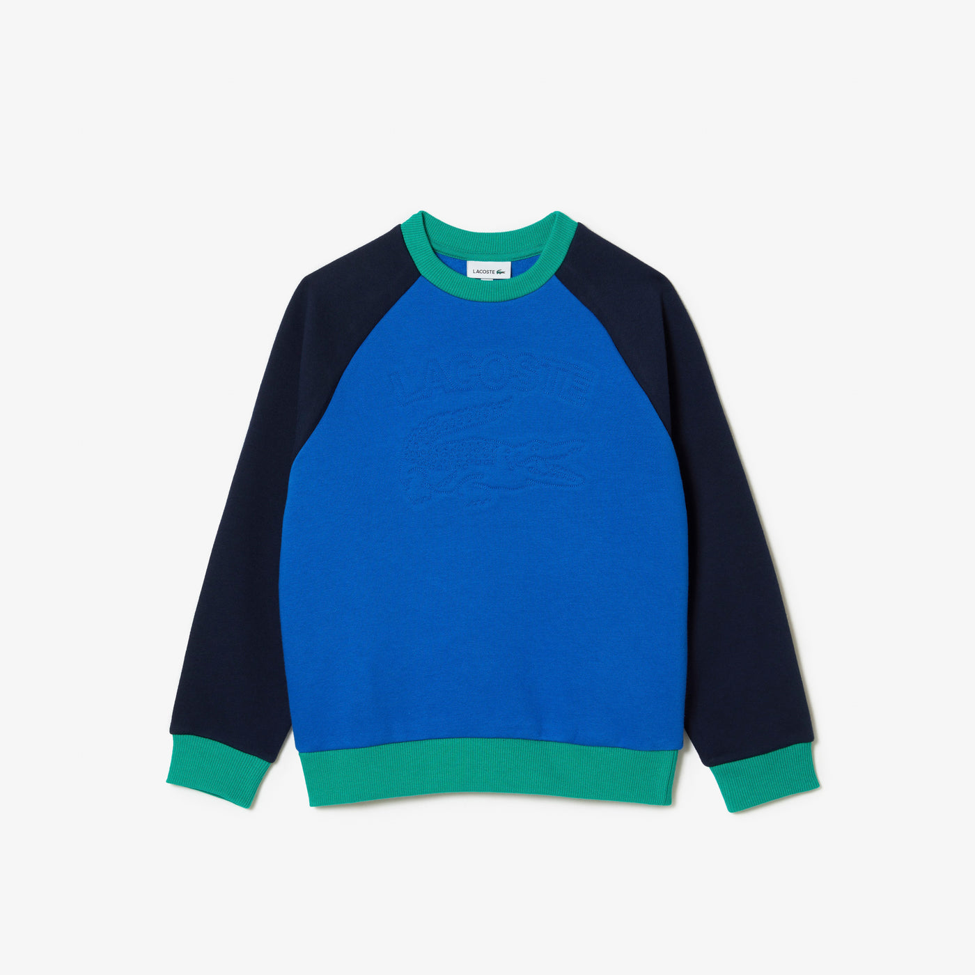 Shop The Latest Collection Of Lacoste Boys' Lacoste Branded Colour-Block Sweatshirt - Sj9818 In Lebanon