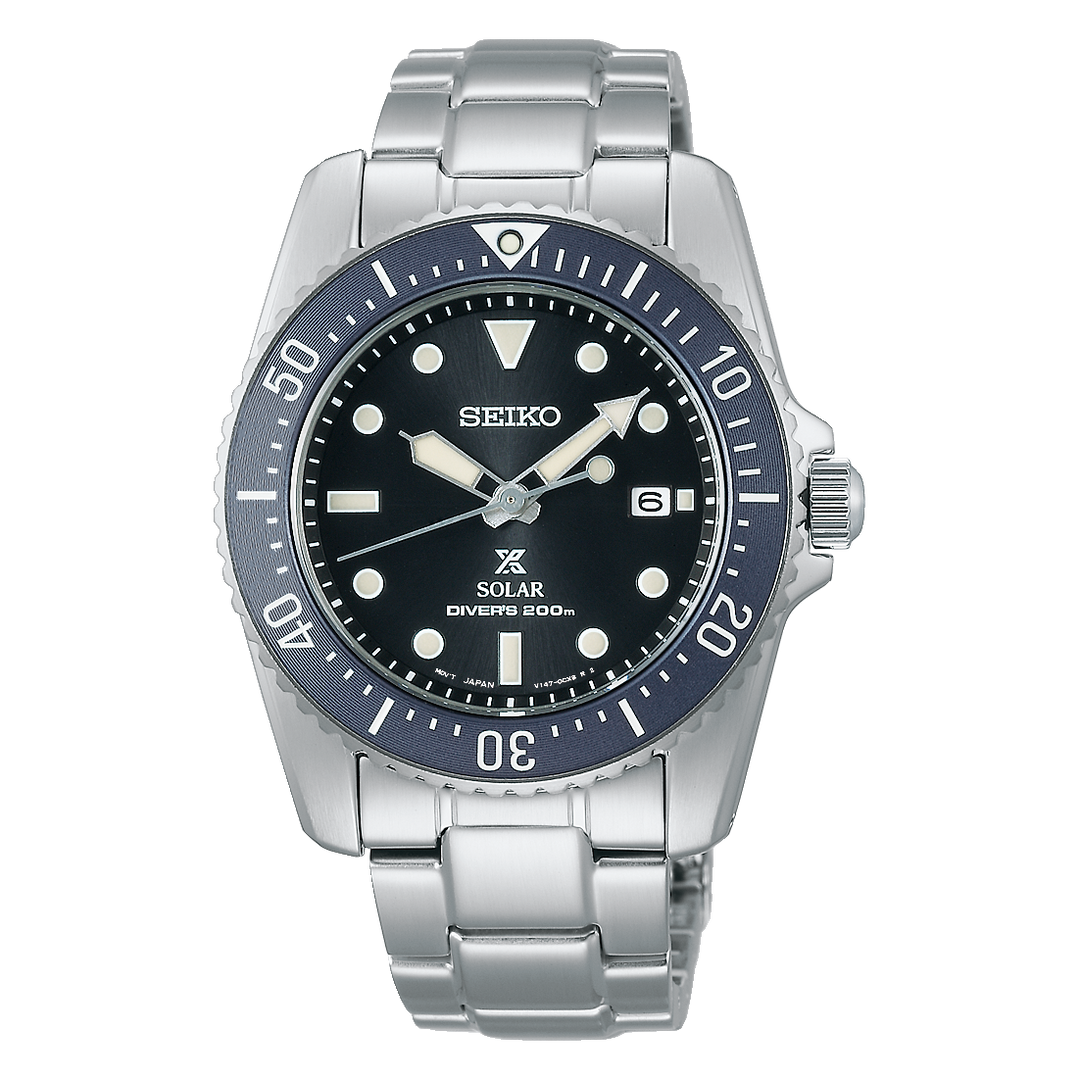 Shop The Latest Collection Of Seiko Prospex Divers Solar Blk Dial Silver Steel 38.5Mm -Sne569P1 In Lebanon