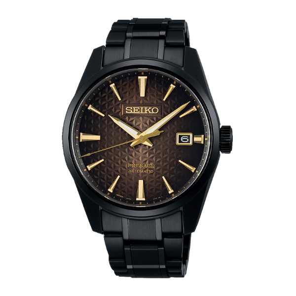 Shop The Latest Collection Of Seiko Presage Automatic Limited Blk Gold Dial Blk Steel 39.3Mm-Spb205J1 In Lebanon
