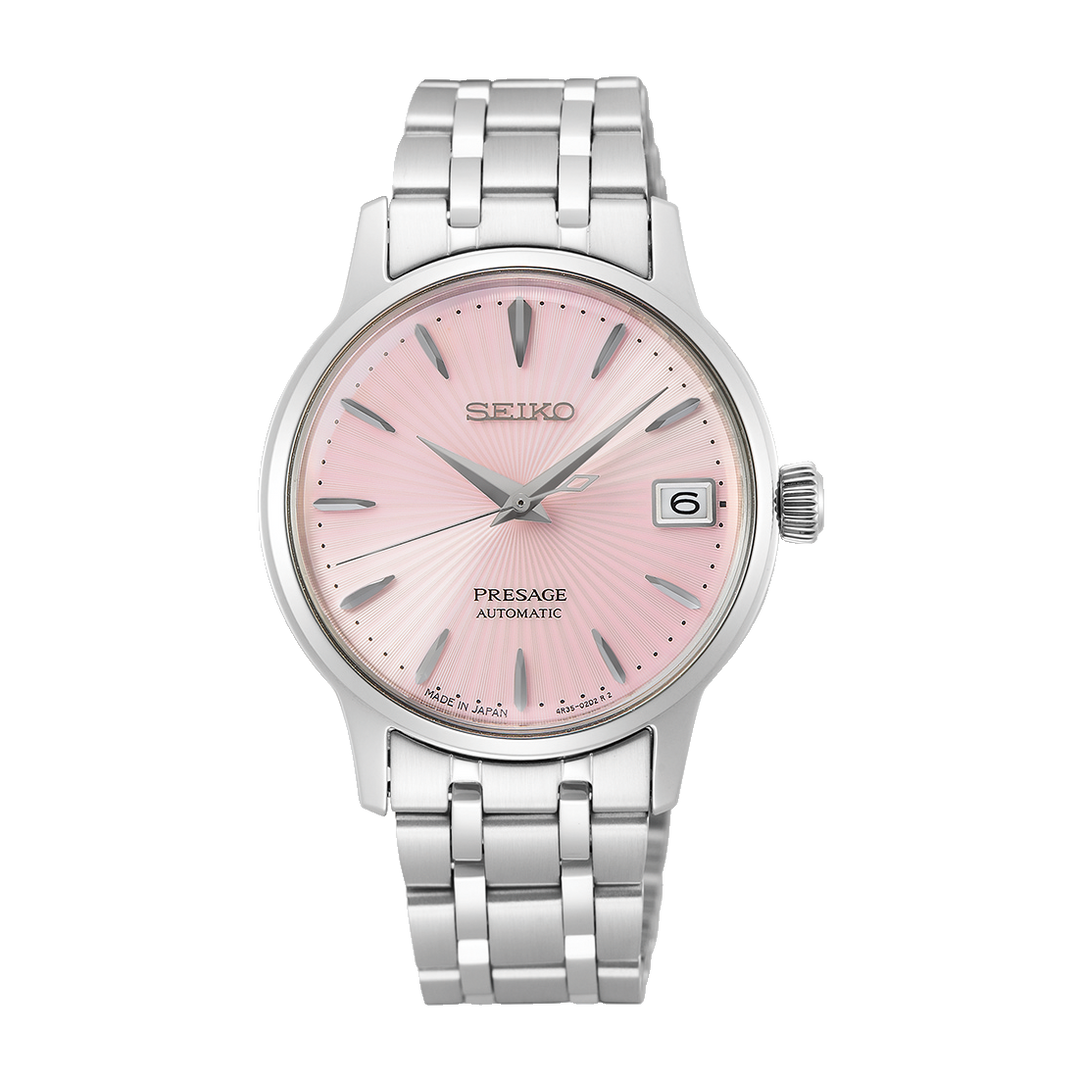 Shop The Latest Collection Of Seiko Seiko Presage Lady Pink Dial Silver Steel 41H Pr 33.8Mm - Srp839J1 In Lebanon