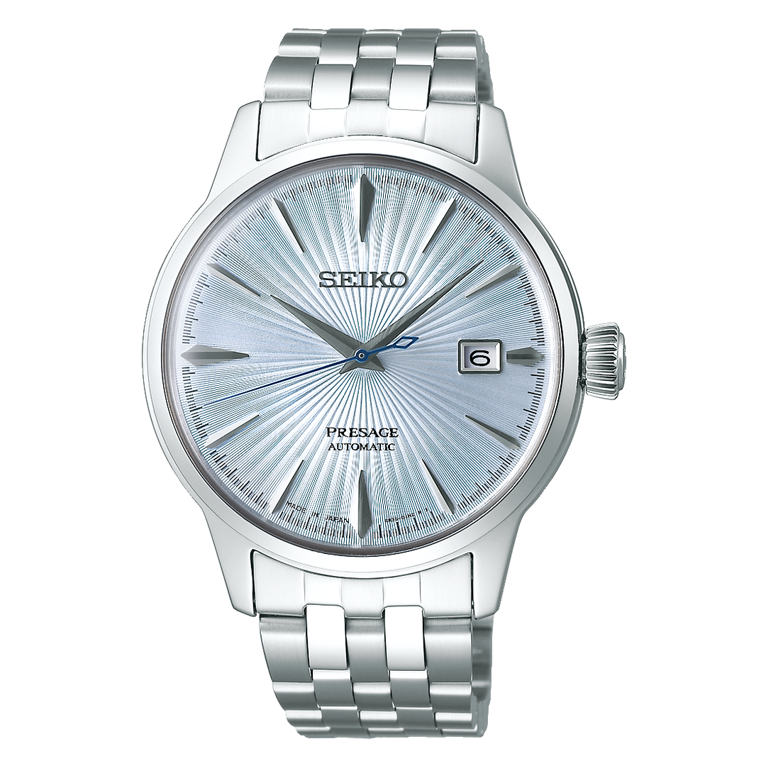 Shop The Latest Collection Of Seiko Seiko Presage Blue Dial Silver Steel 41H Pr 40.5Mm - Srpe19J1 In Lebanon