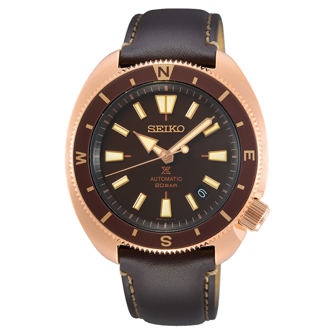 Shop The Latest Collection Of Seiko Prospex Brown Dial Brown Strap 42.4Mm - Srpg18J1 In Lebanon