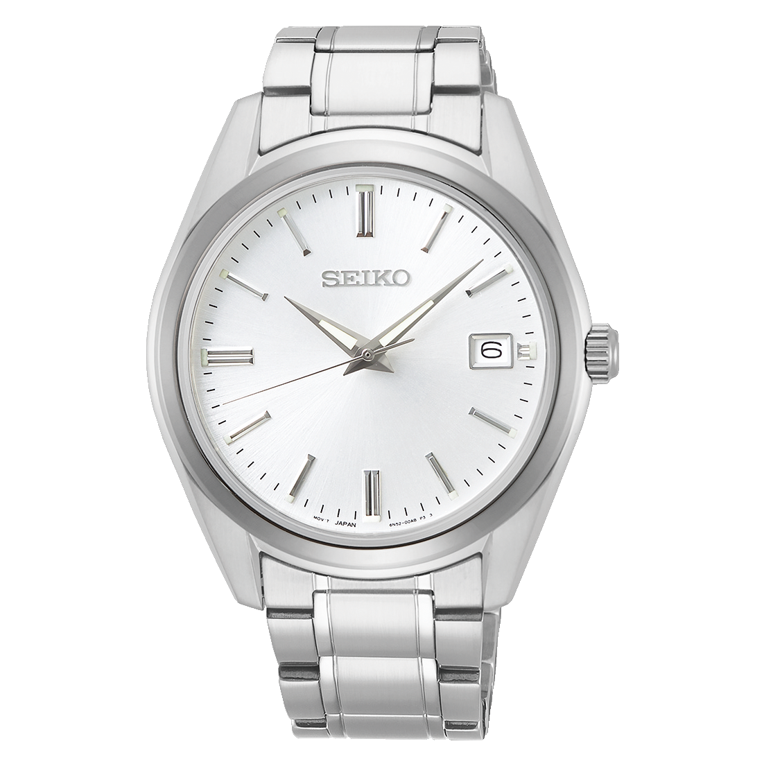 Shop The Latest Collection Of Seiko Seiko Quartz White Dial Silver Steel 40.2Mm - Sur307P1 In Lebanon