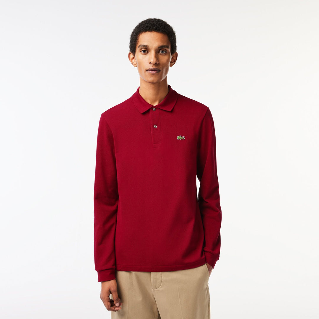 Original L.12.12 Long Sleeve Cotton Polo Shirt - L1312