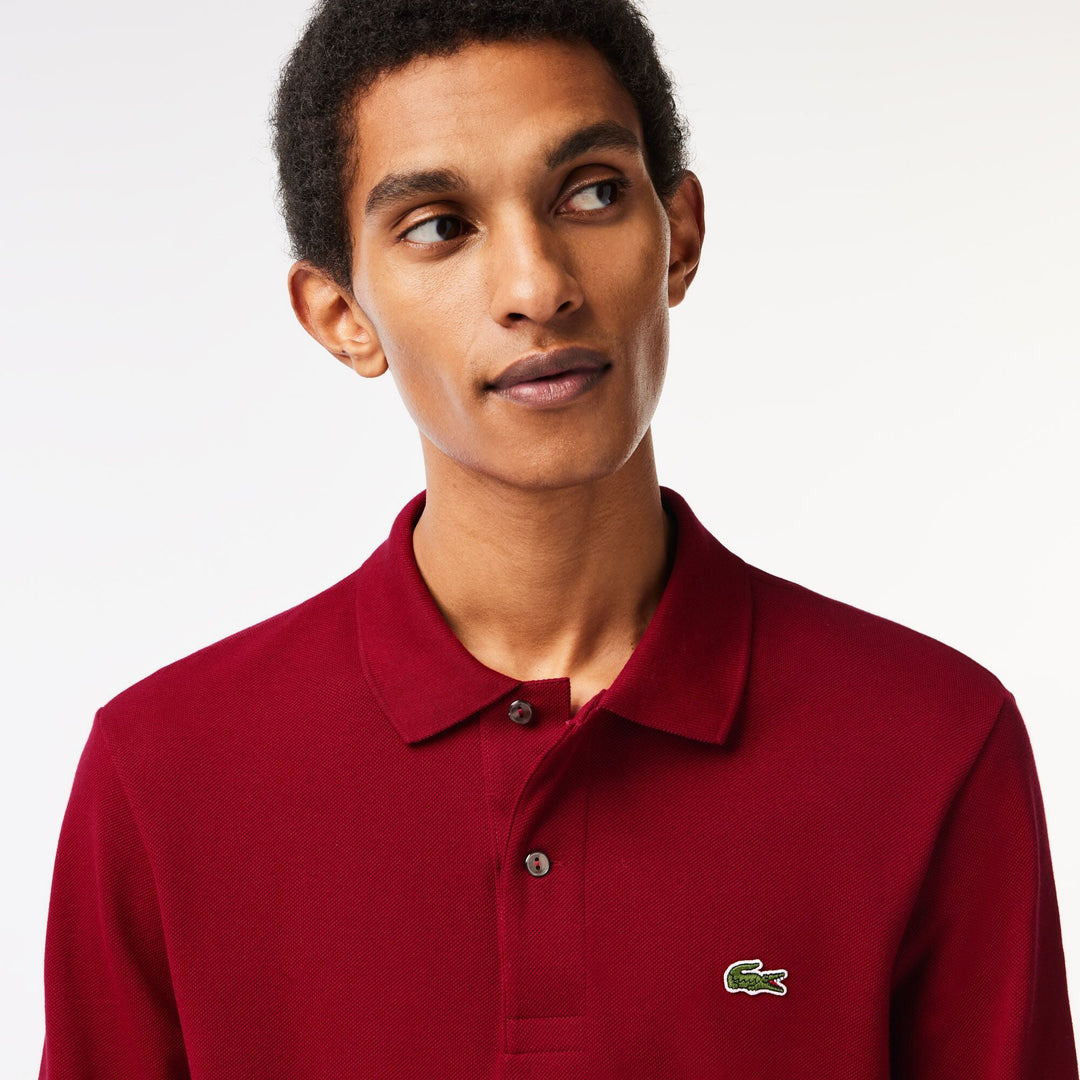 Original L.12.12 Long Sleeve Cotton Polo Shirt - L1312