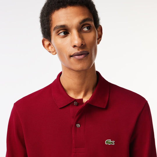 Original L.12.12 Long Sleeve Cotton Polo Shirt - L1312