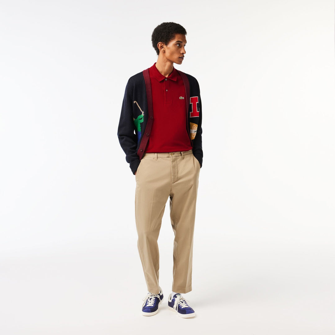 Original L.12.12 Long Sleeve Cotton Polo Shirt - L1312