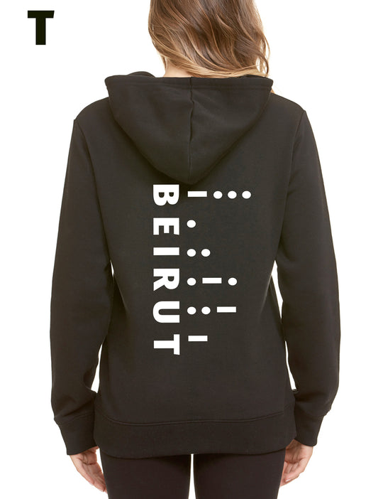 Shop The Latest Collection Of Bei-Root T Black Hoodie In Lebanon