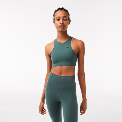 Women's Lacoste Overstitched Seamless Sports Bra - Tf0272