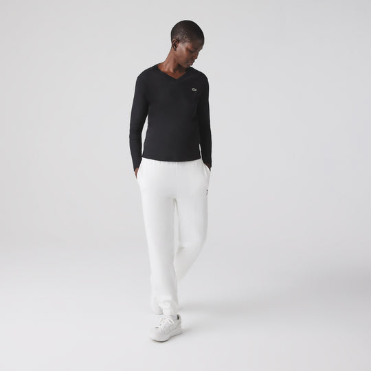 Women's Lacoste Slim Fit V-Neck T-Shirt - Tf2592