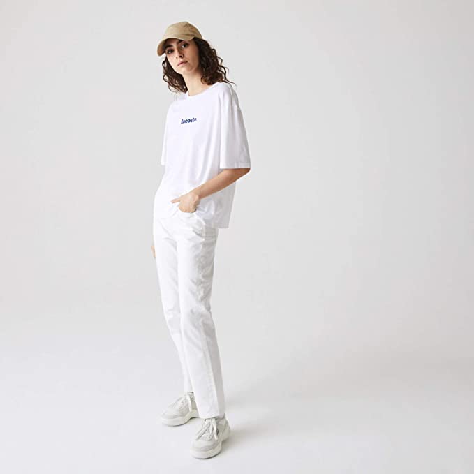 Women's Signature Printed Crew Neck Cotton T-Shirt - Tf5627
