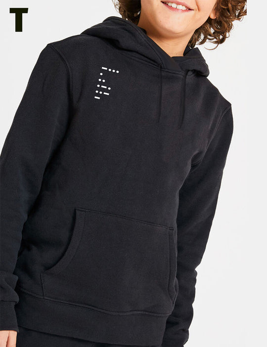 T Black Hoodie