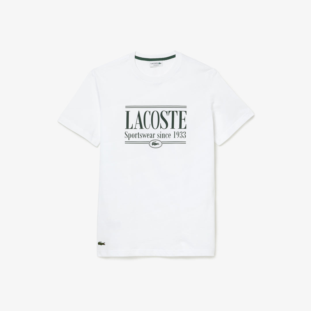 Shop The Latest Collection Of Lacoste Men'S Lacoste Regular Fit Jersey T-Shirt - Th0322 In Lebanon