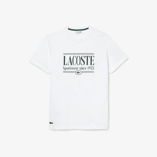 Shop The Latest Collection Of Lacoste Men'S Lacoste Regular Fit Jersey T-Shirt - Th0322 In Lebanon